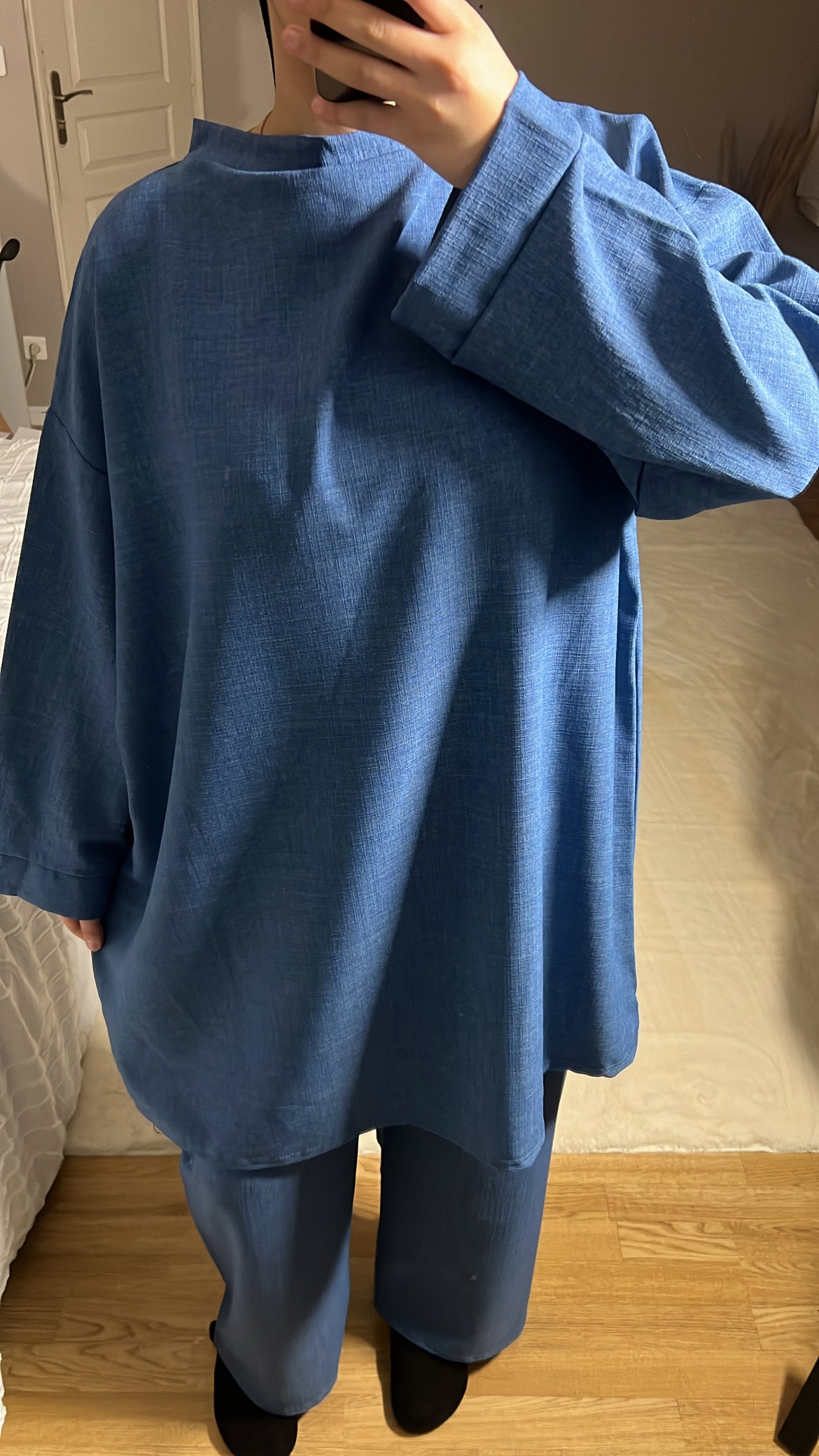 Ensemble bleu chic